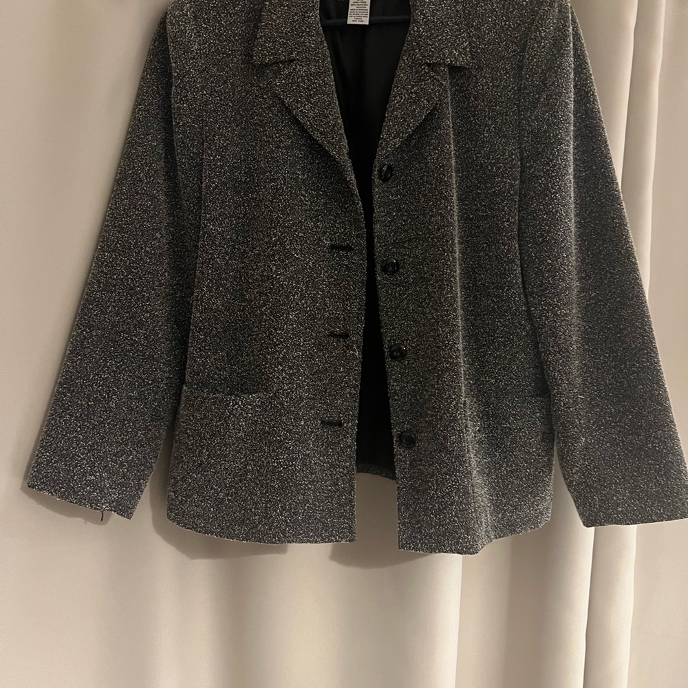 Women's Black Tweed Jacket